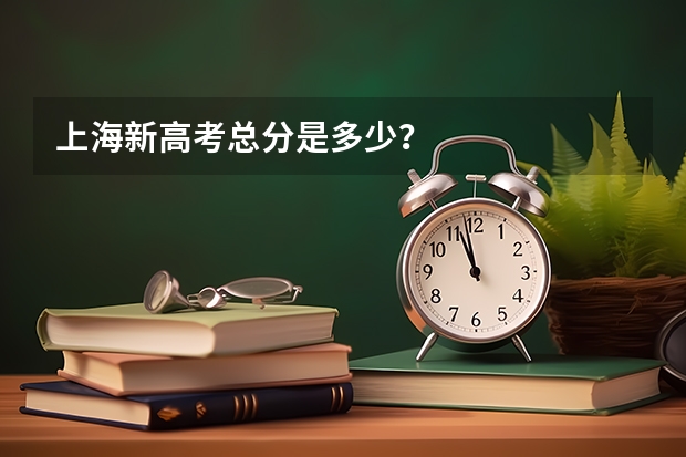 上海新高考总分是多少？