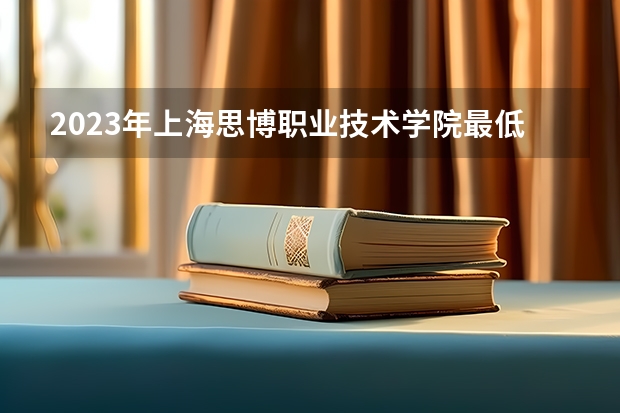 2023年上海思博职业技术学院最低多少分能录取(2024录取分数线预测)