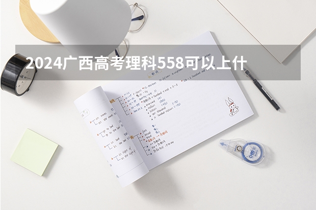 2024广西高考理科558可以上什么大学