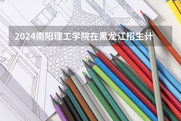 2024南阳理工学院在黑龙江招生计划人数