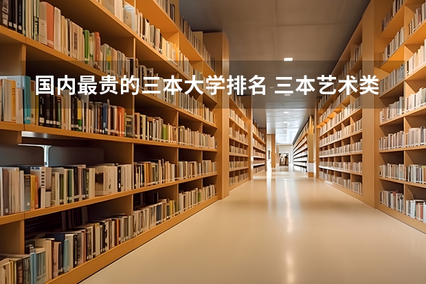 国内最贵的三本大学排名 三本艺术类的大学排名？