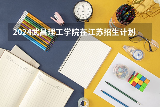 2024武昌理工学院在江苏招生计划人数