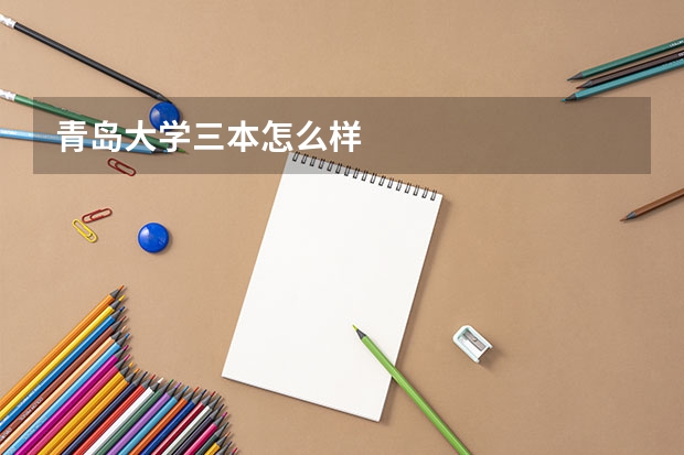 青岛大学三本怎么样