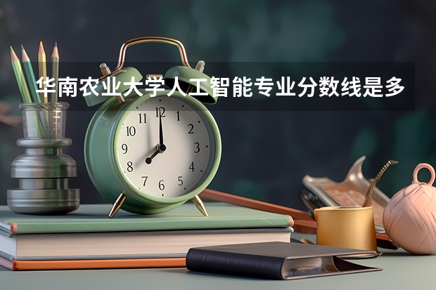 华南农业大学人工智能专业分数线是多少(近三年分数线汇总)