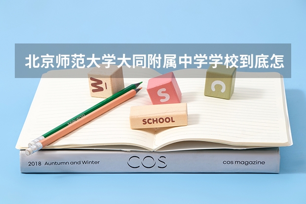 北京师范大学大同附属中学学校到底怎么样啊，大家帮帮忙啦，谢谢，谢谢！！！