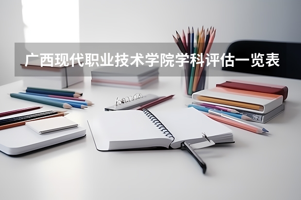 广西现代职业技术学院学科评估一览表